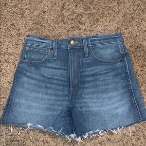 Madewell denim shorts